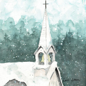 Snowy Steeple