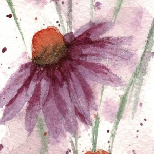 Bookmarker: Coneflower Trio
