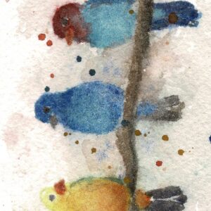 Bookmarker: Colorful Birds