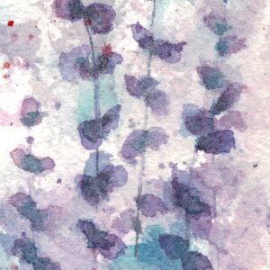 Bookmarker: Purple Eucalyptus