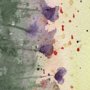 Bookmarker: Purple Tulips